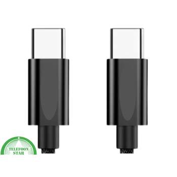 USB-C naar USB-C Snellaadkabel 0.5 Meter – Korte & Sterke Oplaadkabel