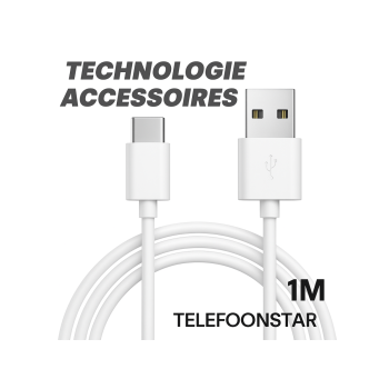 Originele Samsung USB-A naar USB-C Kabel 1 Meter – Snelladen & Data