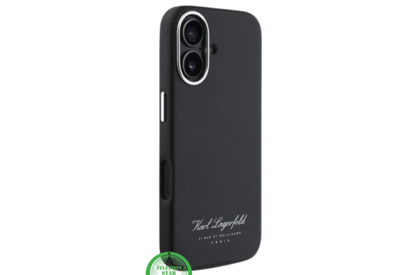 Luxe Leren Hoesje voor iPhone 16 – Elegant, Slank en Beschermend