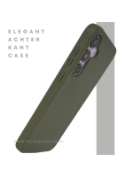 Groen Hoesje voor Samsung Galaxy A36 Duurzame Bescherming met een Frisse Look