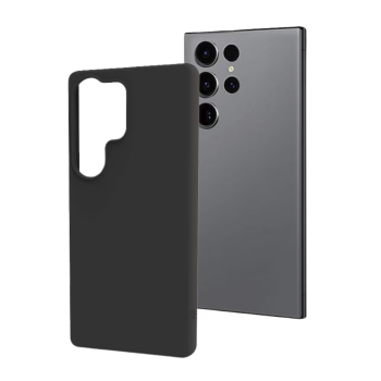  Hoesje voor S25 Ultra -Backcover Zwart