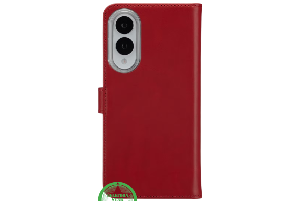   Hoesje voor Samsung S25 Edge Bookcase Rood