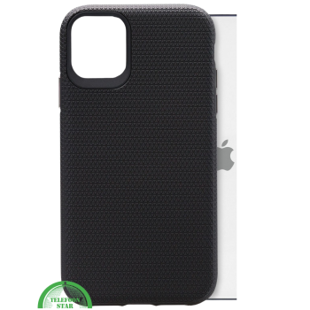 Hoesje voor iPhone 12 Mini Zwart Anti-Slip, Sterk, Gripvast & Slank Design