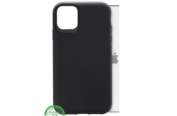 Hoesje voor iPhone 12 Mini Zwart Anti-Slip, Sterk, Gripvast & Slank Design