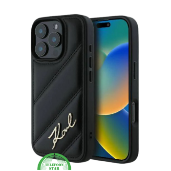 iPhone 16 Pro Luxe Leren Hoesje – Zwart | Elegant, Stevig en Stijlvol Design