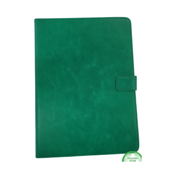 Groen iPad Air 5 Hoesje 10.9 (2022) – Bookcase Bescherming in Premium Lederlook