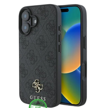 Hoesje voor iPhone 16 Zwart Luxe – Stijlvolle Bescherming met Premium Design