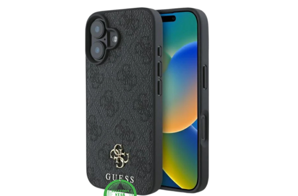 Hoesje voor iPhone 16 Zwart Luxe – Stijlvolle Bescherming met Premium Design