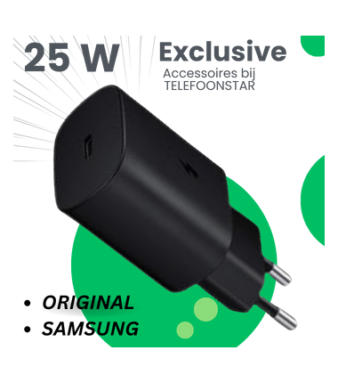OpladerStar 25W USB-C PD Sneloplader – Compact & Krachtig