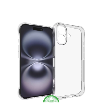 Siliconen Case Hoesje voor iPhone 17 – Slank, Schokbestendig & Transparant Antishock | Telefoonstar