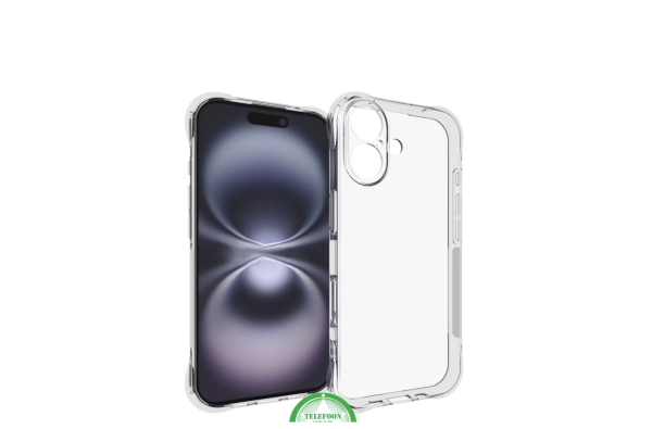 Siliconen Case Hoesje voor iPhone 17 – Slank, Schokbestendig & Transparant Antishock | Telefoonstar