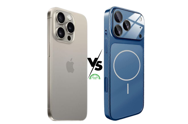 iPhone 14 Pro Hoesje Upgrade naar 17 Pro Blauw Case