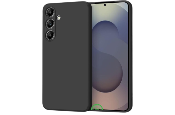 Zwart Transparant TPU Hoesje voor Samsung S25 – Slank, Flexibel & Krasbestendig