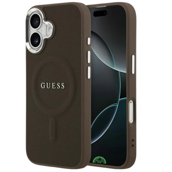 Hoesje iPhone 17 Bruin MagSafe CarbonGrip Case Sterke Slank