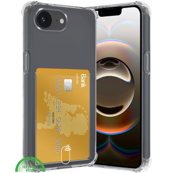 Hoesje voor iPhone 16E TPU Backcase Praktisch, Slank & Schokbestendig