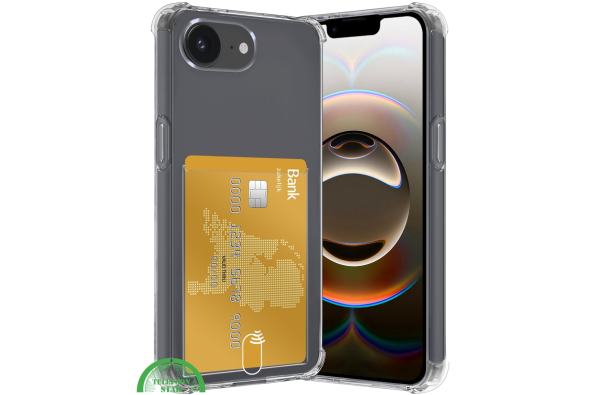 Hoesje voor iPhone 16E TPU Backcase Praktisch, Slank & Schokbestendig