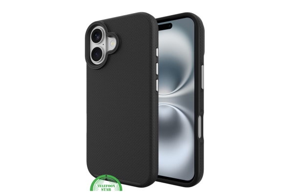 Hoesje voor iPhone 17 – Zwarte Anti-Slip Bescherming en Sterk, flexibel en schokabsorberend silicone, Slank en licht ontwerp | Telefoonstar