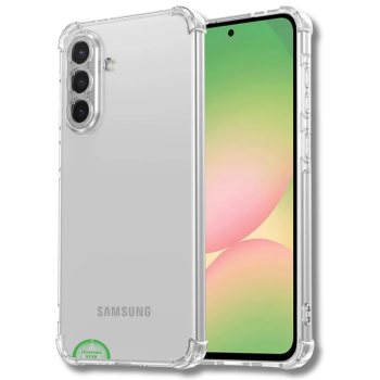 Hoesje voor Samsung A56 Antishock Case Hoogwaardige bescherming Transparant
