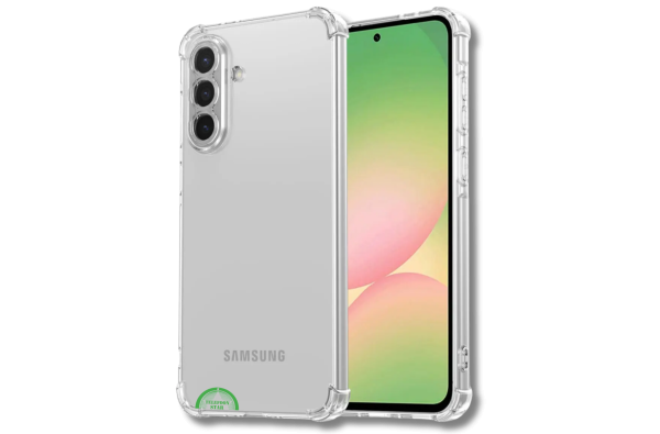Hoesje voor Samsung A56 Antishock Case Hoogwaardige bescherming Transparant