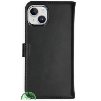 Bookcase Hoesje voor iPhone 15 Lederen – Elegant, Veilig & Praktisch