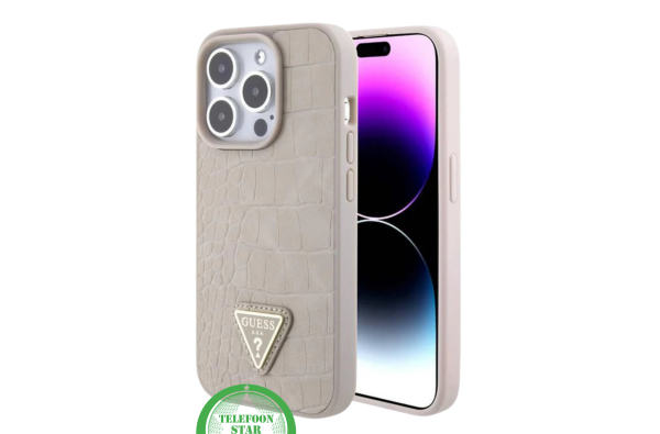 Hoesje iPhone 15 Pro Max – Beste Bescherming in Zandkleur