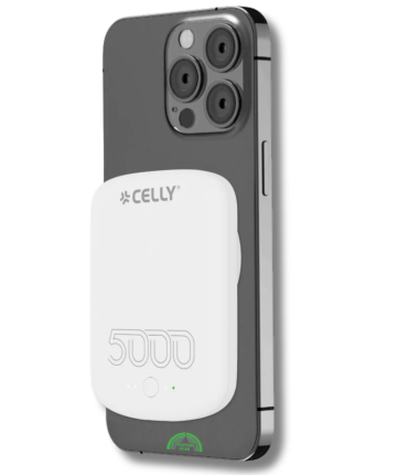 Magnetic Powerbank 5.000mAh Draadloos Opladen Onderweg