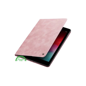 Roze  iPad Air 5 Hoesje 10.9 (2022) – Slanke Bescherming met Magnetische Voorflap