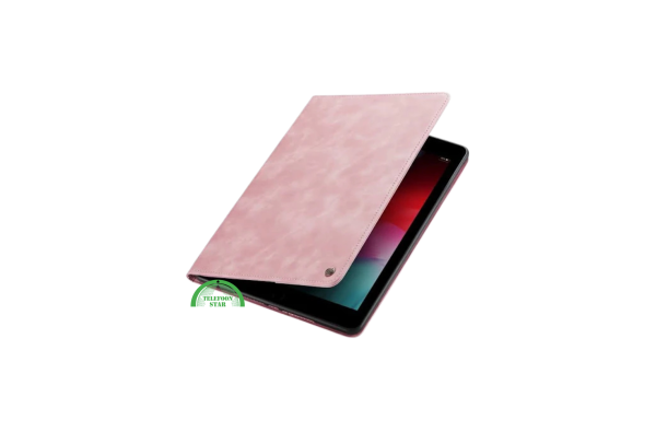 Roze  iPad Air 5 Hoesje 10.9 (2022) – Slanke Bescherming met Magnetische Voorflap