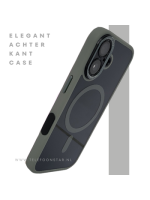 achterkant magsafe grijs randen silicone voor iPhone 16