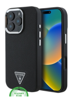 Hoesje voor iPhone 16 pro &ndash;Zwart | Elegant Design met Luxe Bescherming