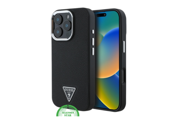 Hoesje voor iPhone 16 pro –Zwart | Elegant Design met Luxe Bescherming