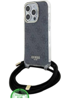 iPhone 15 Pro Beste Hoesje met Draagkoord &ndash; Donkerblauw Design met Bescherming