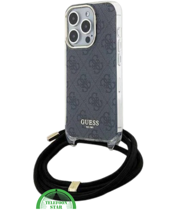 iPhone 15 Pro Beste Hoesje met Draagkoord &ndash; Donkerblauw Design met Bescherming