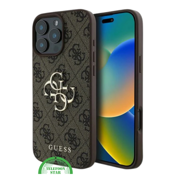 Hoesje voor iPhone 16 pro –Bruin| Elegant Design met Luxe Bescherming
