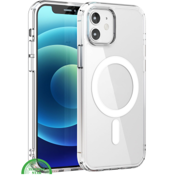 Hoesje voor iPhone 11 – Slank, Sterk & Transparant MagSafe