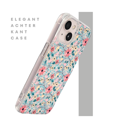 BlossomShell Floral Case – Bloemen Hoesje iPhone 13 / 14 | Telefoonstar.nl