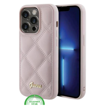 Hoesje voor iPhone 15 Pro – Lichtroze Elegantie en Bescherming
