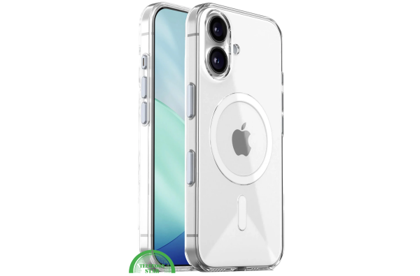 MagSafe Silicone Hoesje voor iPhone 17 – Transparant, Flexibel en Klaar voor Elke Dag