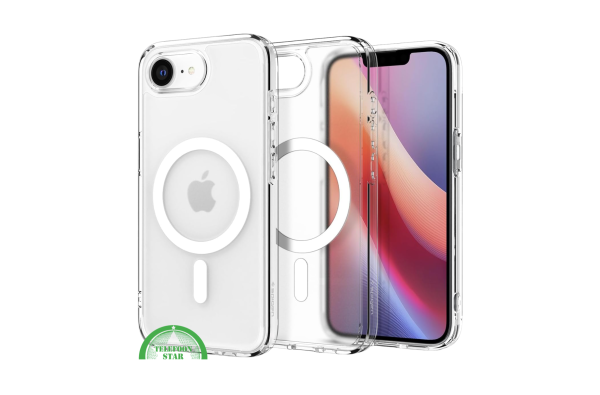 Hoesje voor iPhone 16E Transparant MagSafe Hoesje – Slank, Sterk & MagSafe