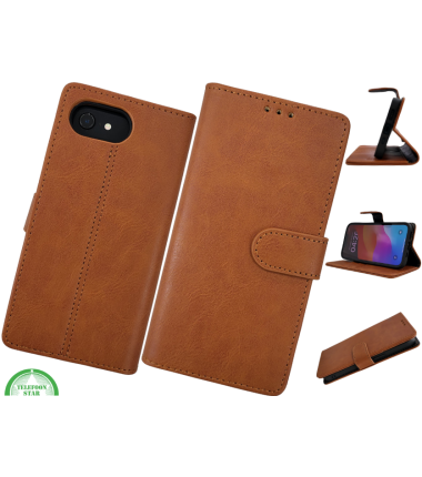 Wallet Case Licht Bruin IPhone 17E