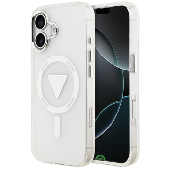 hoesje iPhone 17 Wit MagRing IceClear Case Strak