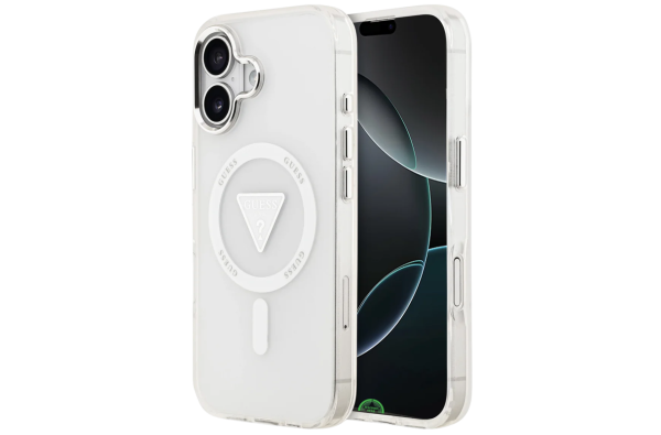 hoesje iPhone 17 Wit MagRing IceClear Case Strak