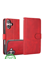 iPhone 16 Bookcase Hoesje &ndash; Mintgroen | Stijlvolle Bescherming met Magnetische Sluiting