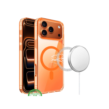 Silicone Hoesje voor  iPhone 17 Pro –  MagSafe & Schokbestendig, Flexibel, Helder & Extra Sterk, transparant en  | Telefoonstar