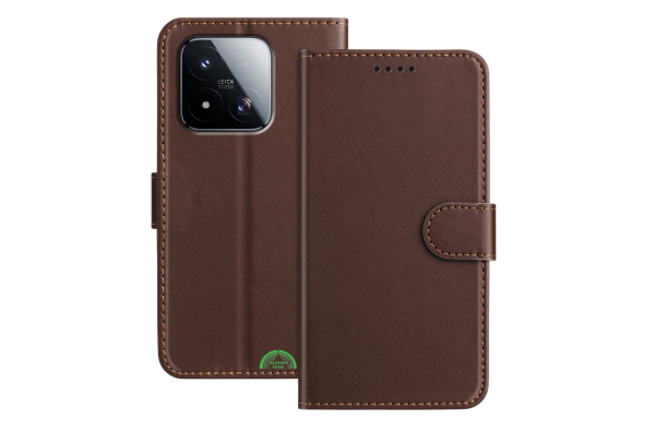 Hoesje voor Xiaomi 17 Bookcase Zwart Met Magneetsluiting En Pasjeshouder