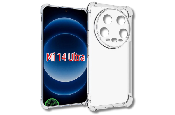 Hoesje voor Xiaomi 14 Ultra Transparant Licht strak
