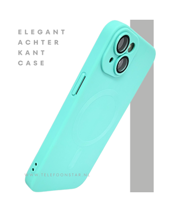 AquaMag Pro Case – Turquoise MagSafe Hoesje iPhone 13 / 14 | Telefoonstar.nl