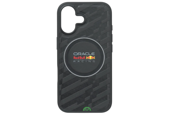 Hoesje iPhone 17 Zwart Sterk Backcover Sportieve Beschermcase met Magneet & Gripring