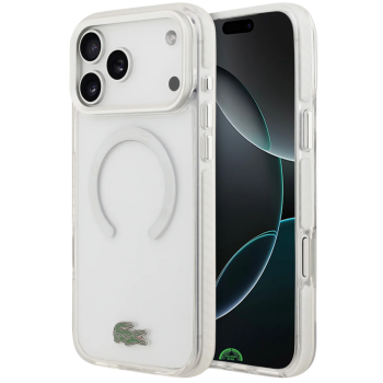 Hoesje voor iPhone 17 Pro Max Clear Mag Grip Shield Case