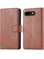 Google Pixel 10a Bookcase Hoesje Bruin Leren Look Met Pasjeshouder